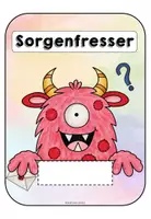 Vorschau - Arbeitsblätter - Sorgenfresser - Sorgenfresser-Briefkasten, Vorlage zum Schreiben - Seite 1