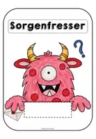 Vorschau - Arbeitsblätter - Sorgenfresser - Sorgenfresser-Briefkasten, Vorlage zum Schreiben - Seite 2