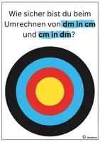 Vorschau - Bildkarten - Zielscheiben zu Längeneinheiten/ Sicherung und Reflexion - Seite 2