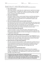 Vorschau - Arbeitsblätter - AB mit Fragen zum Thema "Weintrauben" + Lösungsblatt - Seite 1