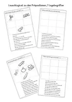 Vorschau - Arbeitsblätter - AB Lauschlogical Präpositionen (Lagebegriffe) - Deckblatt