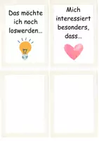 Vorschau - Präsentationen/Tafelbilder - Tafelmaterial zur Reflexion - Impulskarten zum Verteilen - Seite 2