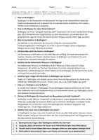 Vorschau - Arbeitsblätter - AB mit Fragen zum Thema "Wellington" + Lösungsblatt - Seite 1