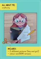 Vista previa - Hojas de trabajo - All about me: craftivity para la clase de inglés - página 2