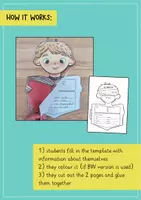Vista previa - Hojas de trabajo - All about me: craftivity para la clase de inglés - página 3