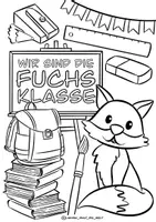 Vorschau - Unterrichtsreihen - Klassentier Materialpaket "Fuchs" / Fuchsklasse (inkl. Clipart!) - Seite 2