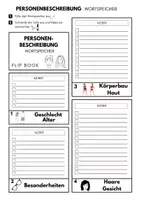 Vorschau - Arbeitsblätter - Personenbeschreibung - Tafelmaterial, Spiel, Arbeitsblätter - Seite 1