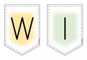 Vorschau - Poster - Wimpelkette wichtig - Seite 1