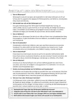 Vorschau - Arbeitsblätter - AB mit Fragen zum Thema "Wintersport" + Lösungsblatt + Infografik - Seite 2