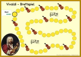 Vorschau - Stationenlernen - Antonio Vivaldi - Brettspiel - Seite 2