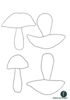Vorschau - Mal- und Bastelvorlagen - Fliegenpilze_Kunstprojekt_Klasse 1-3, Herbst - Seite 3