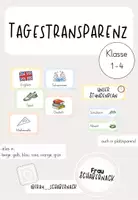 Vorschau - Präsentationen/Tafelbilder - Tagestransparenz / Stundenplan: Schilder für die Tafel - Deckblatt