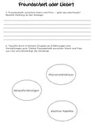 Vorschau - Arbeitsblätter - Freundschaft oder Liebe - Liebe, Freundschaft und Sexualität - Seite 2