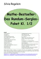 Vorschau - Arbeitsblätter - Mathe-Bestseller Kl. 1/ 2. Das Rundum-Sorglos-Paket - Deckblatt