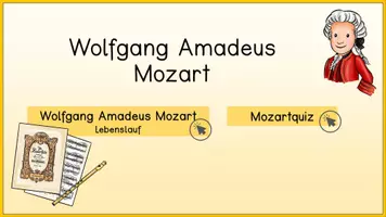 Vorschau - Interaktives Material - Wolfgang A. Mozart - Interaktiv - Lebenslauf, Quiz - Seite 3