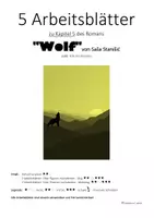 Vorschau - Unterrichtsreihen - Arbeitsblätter zu "Wolf" - Saša Stanišić" - Kapitel 5 - Klasse 5/6 - Seite 1
