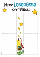 Vorschau - Arbeitsblätter - Sammlung der Lesepässe | FREEBIE - Seite 1