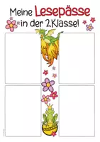 Vorschau - Arbeitsblätter - Sammlung der Lesepässe | FREEBIE - Seite 3
