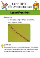 Vorschau - Mal- und Bastelvorlagen - 6 Kunstideen für zwischendurch: Anleitungen und Videos - Seite 2