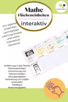 Vorschau - Präsentationen/Tafelbilder - Umrechnung von Flächeneinheiten + Umrechnung von Flächeninhalten - Seite 2