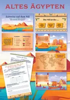 Vorschau - Arbeitsblätter - Altes Ägypten Materialpaket - Seite 1