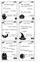Vorschau - Arbeitsblätter - Halloween - Schüttelsätze - Seite 2
