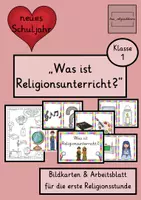 Vorschau - Stundenentwürfe - Was ist Religionsunterricht? zum Start in einer 1. Klasse - Deckblatt