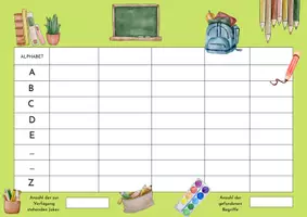 Vorschau - Spiele - Statt 👩🏼🏫 Stadt, Land, Fluss mal biologisch - eduki interactive - Seite 2