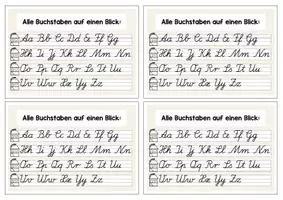 Vorschau - Poster - Buchstaben-Merkblatt (Lateinische Ausgangsschrift) - Seite 2