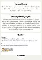 Vorschau - Poster - Buchstaben-Merkblatt (Vereinfachte Ausgangsschrift) - Seite 1