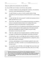 Vorschau - Arbeitsblätter - AB mit Dialog zum Thema "Umgang mit der Bibel" - Deckblatt