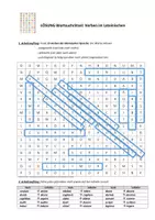 Vorschau - Interaktives Material - Latein-Vokabelrätsel: Verben (mit Lösung) - Deckblatt
