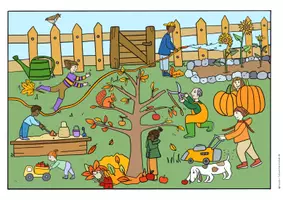 Vorschau - Stundenentwürfe - Klangbild Herbst im Garten, Musik Grundschule, Klänge und Geräusche - Seite 2