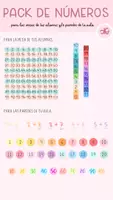Vista previa - Tarjetas / Manipulativos - PACK de NÚMEROS para mesas y paredes - Portada