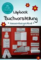 Vorschau - Arbeitsblätter - Lapbook Buchvorstellung - Deckblatt