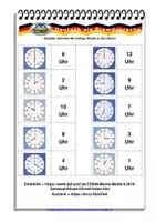 Vorschau - Arbeitsblätter - 4.2010 - MONTESSORI GERÄUSCHDOSEN - Uhrzeit - Seite 3