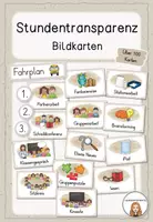 Vorschau - Poster - Stundentransparenz/ Verlaufstransparenz Tafelmaterial Visualisierung - Deckblatt