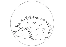 Vorschau - Mal- und Bastelvorlagen - ThujaIgel Basteln - Seite 3