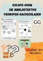 Vorschau - Arbeitsblätter - Materialpaket - Escape-Rooms Religion - Seite 1