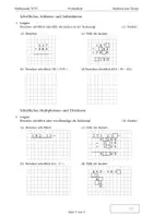Vorschau - Test - Probearbeit Mathematik Kl. 5 Terme - Seite 2