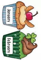 Vorschau - Bildkarten - Birthday Calendar - Cupcakes - Seite 3