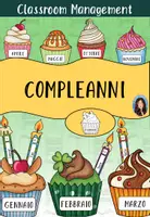 Vorschau - Bildkarten - Compleanni - Geburtstagskalender - Cupcakes - Italienisch - Deckblatt