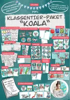 Vorschau - Unterrichtsreihen - Klassentier Materialpaket "Koala" / Koalaklasse (inkl. Clipart!) - Deckblatt