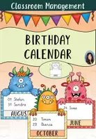 Vorschau - Bildkarten - Birthday Calendar - Monsters - Deckblatt
