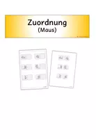 Vorschau - Mal- und Bastelvorlagen - Klettmappe, Maus, TEACCH, kostenlos - Seite 2