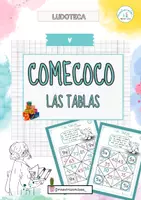 Vista previa - Juegos / Gamificación - Comecoco las tablas de multiplicar - Portada