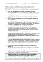 Vorschau - Arbeitsblätter - AB mit Fragen zum Thema "Angepasstheit in Körperbau und Verhalten" + Lösungsblatt - Seite 1