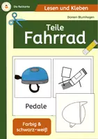 Vorschau - Arbeitsblätter - Verkehrssicheres Fahrrad - Teile - Lesen und Kleben - Deckblatt