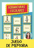 Vista previa - Juegos / Gamificación - Las asignaturas escolares - Juego de Memory® para la primaria - Portada
