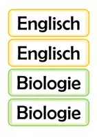 Vorschau - Präsentationen/Tafelbilder - Stundenplan-Karten - Seite 2